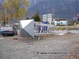 Firmentower für Werbeschilder GZO - Interlaken